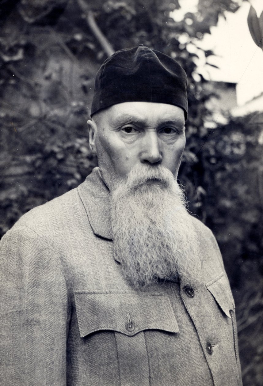 Nicolas Roerich, Naggar, Indien, s.1936-42 (s/v foto) av Unbekannt