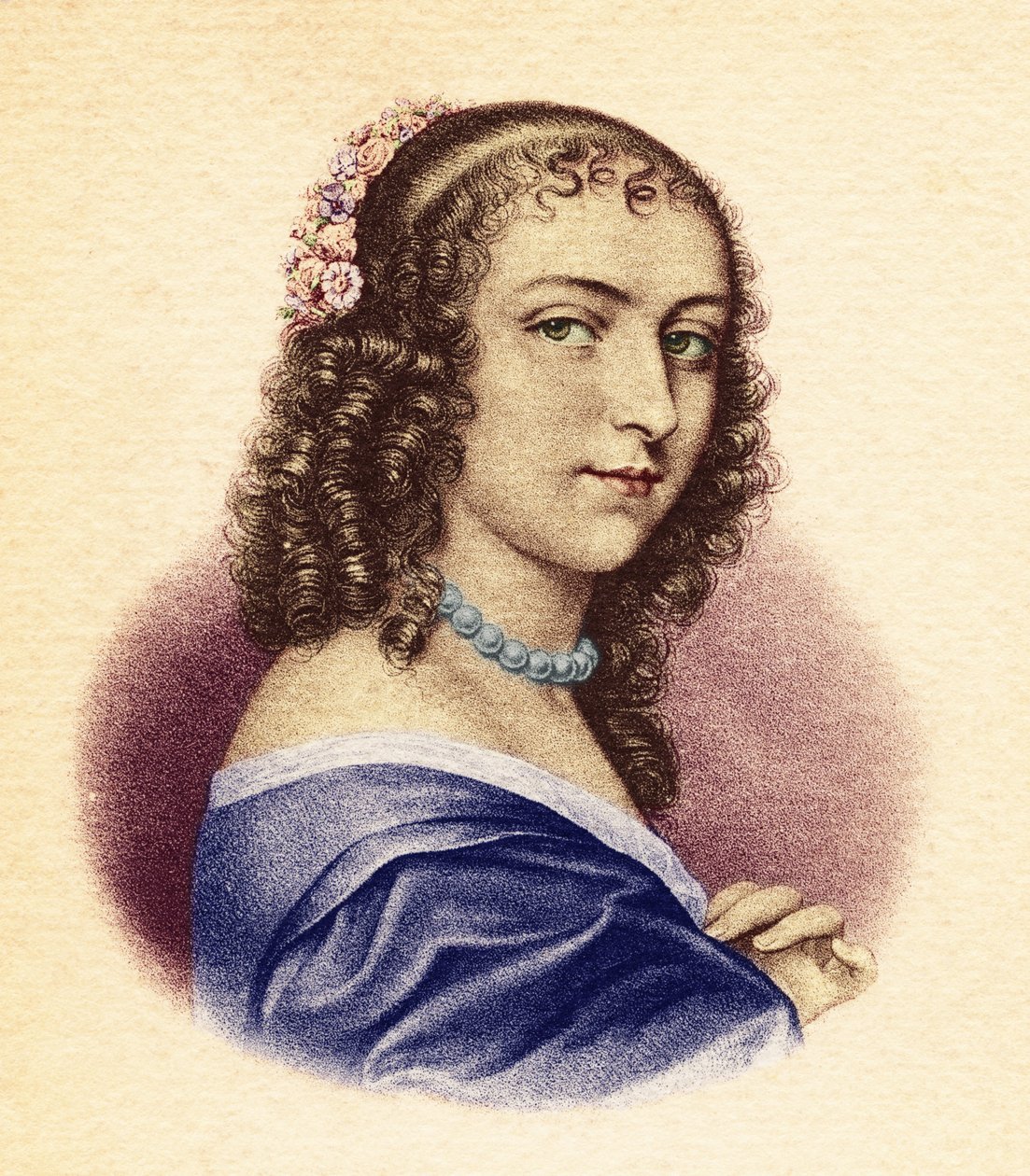 Ninon de Lenclos. Fransk författare, kurtisan och beskyddare av konsterna (1620-1705). av Unbekannt