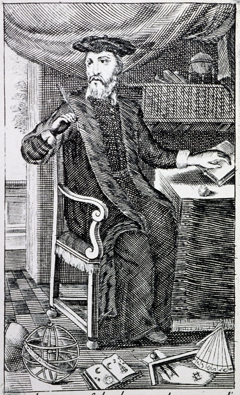 Nostradamus av Unbekannter Künstler
