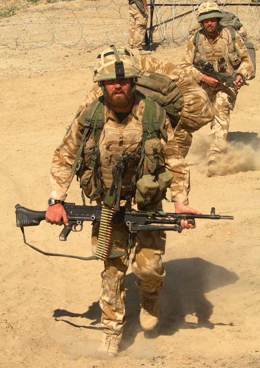 Operation Glacier 4 i distriktet Garmsir, Helmand (Op Herrick V), Afghanistan av Unbekannt