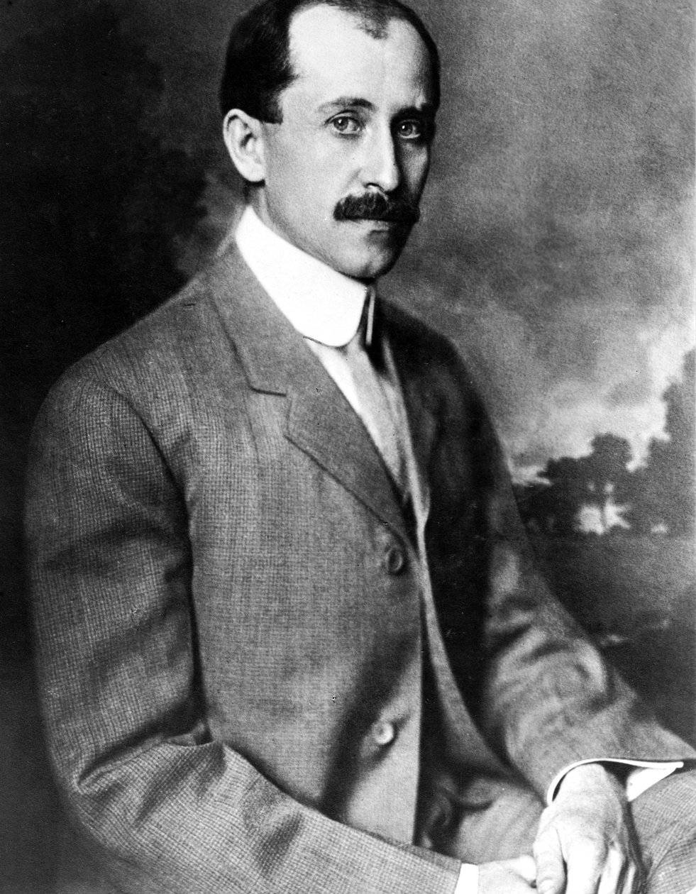 Orville Wright, amerikansk flygare, ca 1905 av Unbekannt