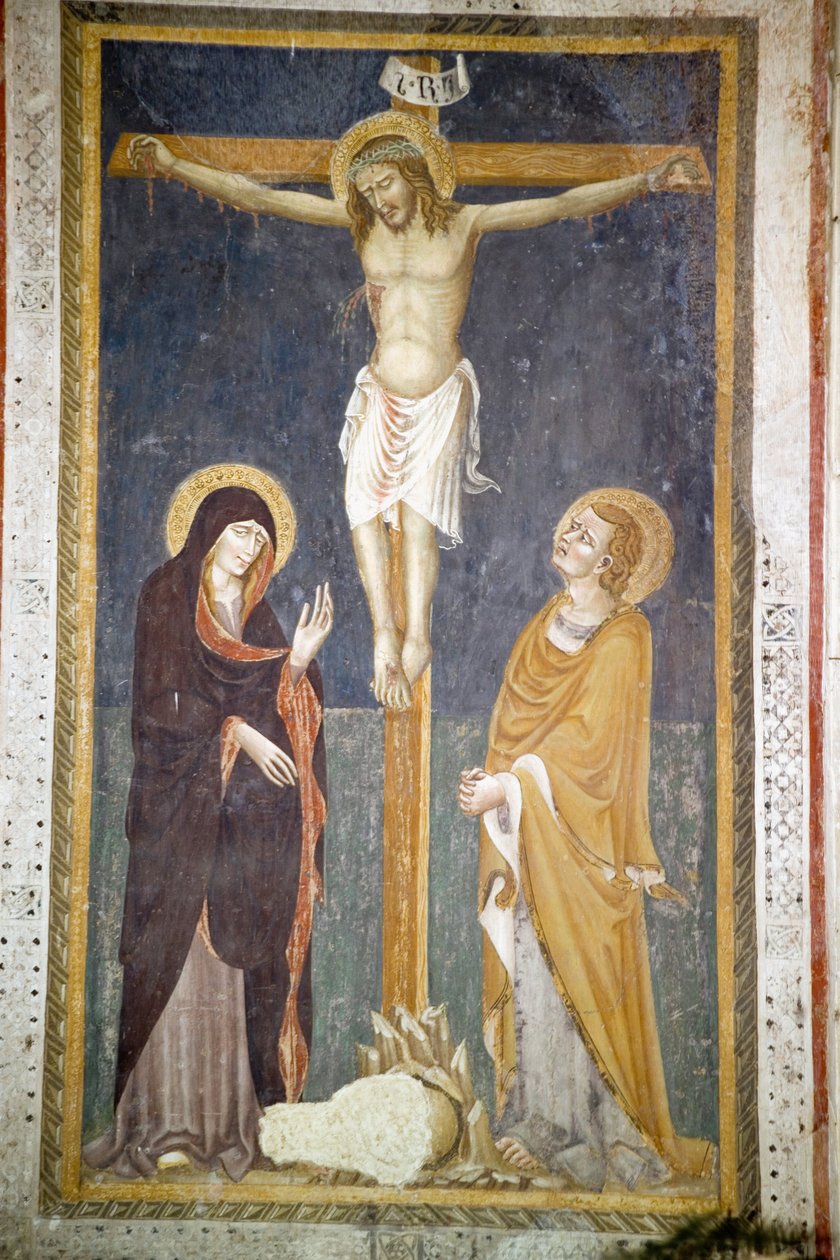 Målning, klostret Santa Maria d