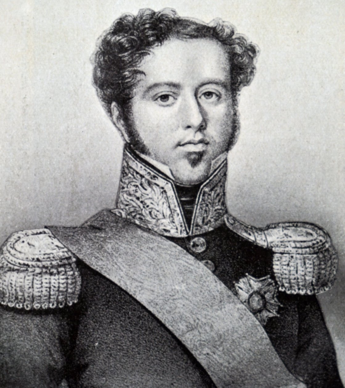 Pedro I från Brasilien. av Unbekannt