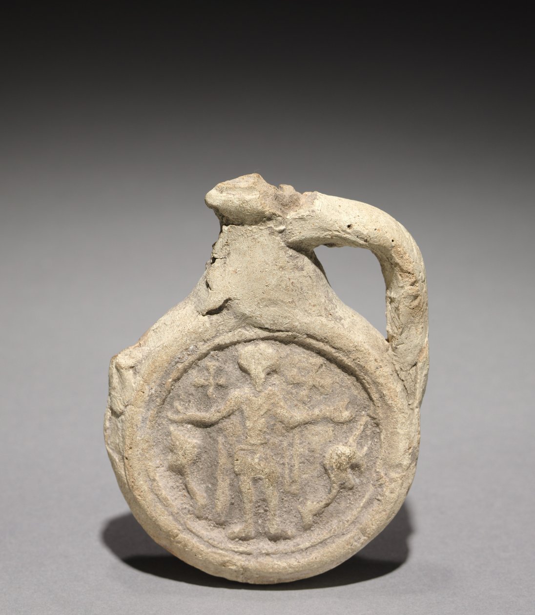 Pilgrimsflaska med Saint Menas, 500-700 av Unbekannt