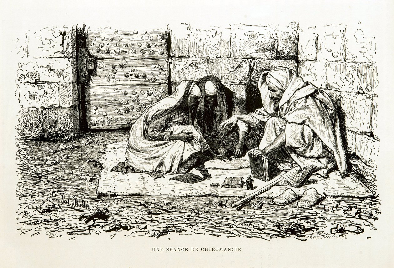 Piratkopiering i Egypten - Illustration från Atlas of Egypt av Unbekannter Künstler