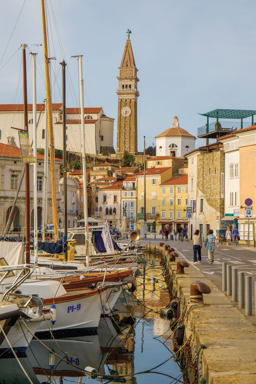 Piran, Primorska, Slovenien., 2018 (foto) av Unbekannter Künstler
