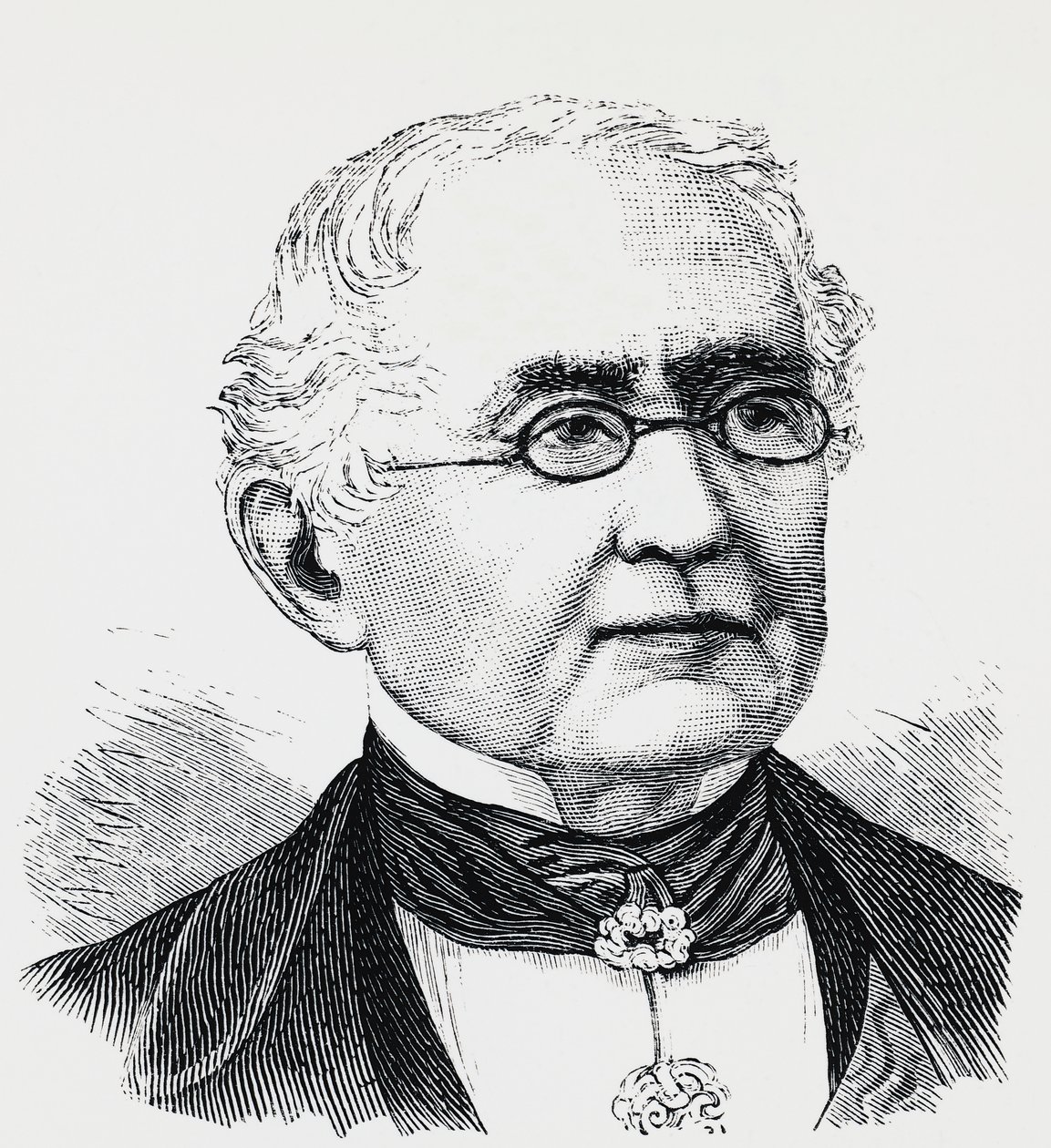Porträtt av Alexander Gorchakov (1798-1883), rysk utrikesminister av William M. Timlin