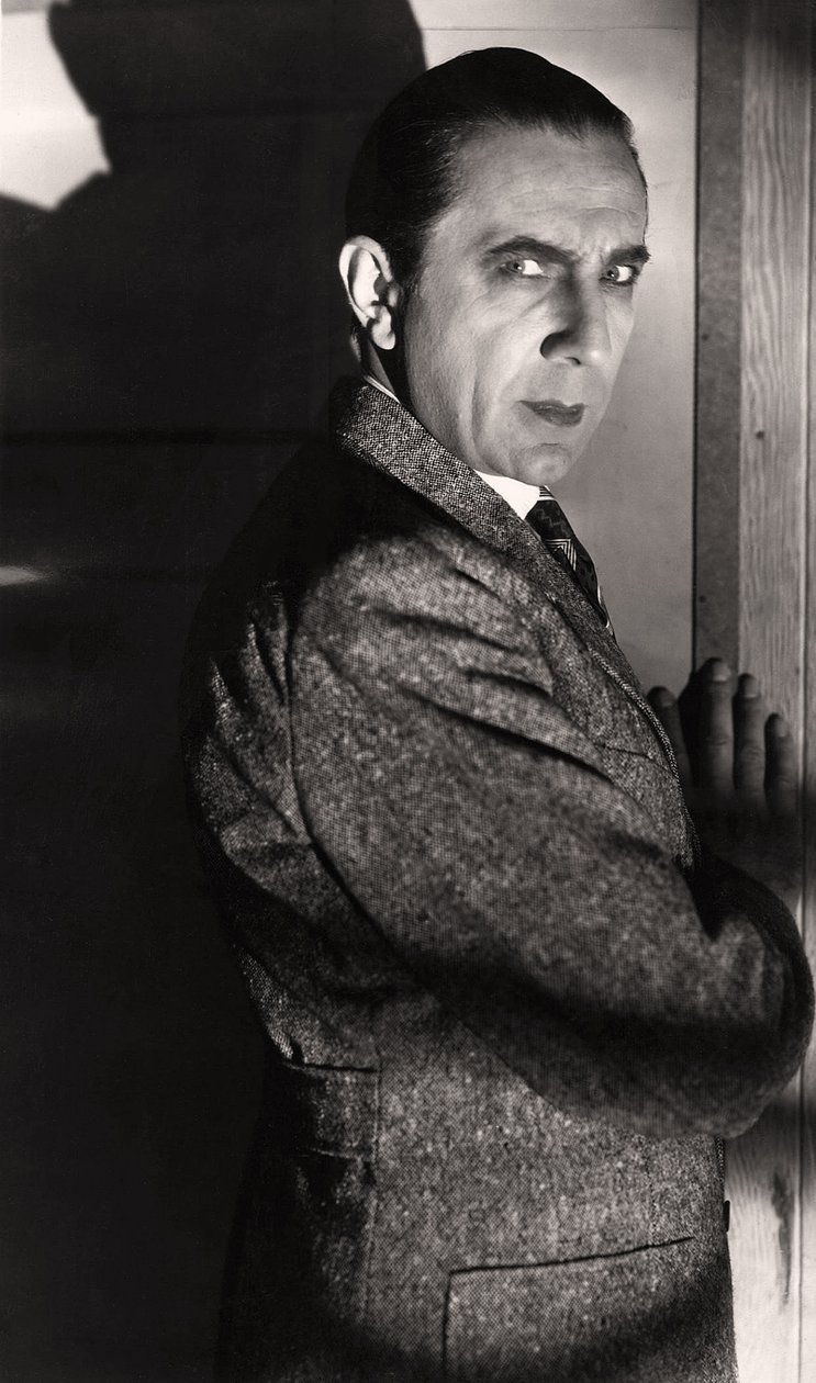 Porträtt av Bela Lugosi, ca 1930 (sepiafoto) av Unbekannt