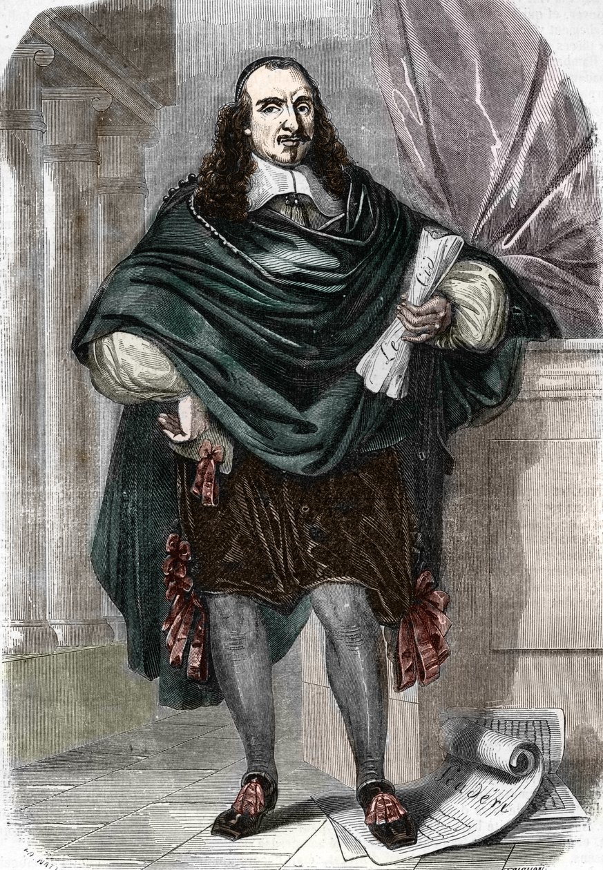Porträtt av Pierre Corneille av Unbekannter Künstler