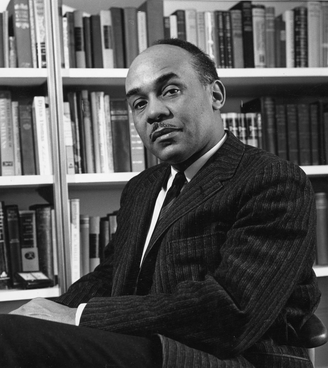 Porträtt av Ralph Ellison av Benjamin Baud