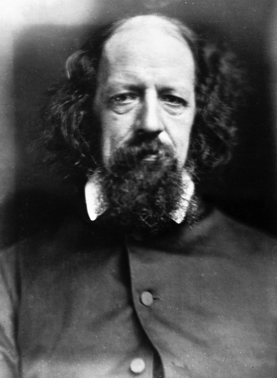 Porträtt av Alfred Tennyson