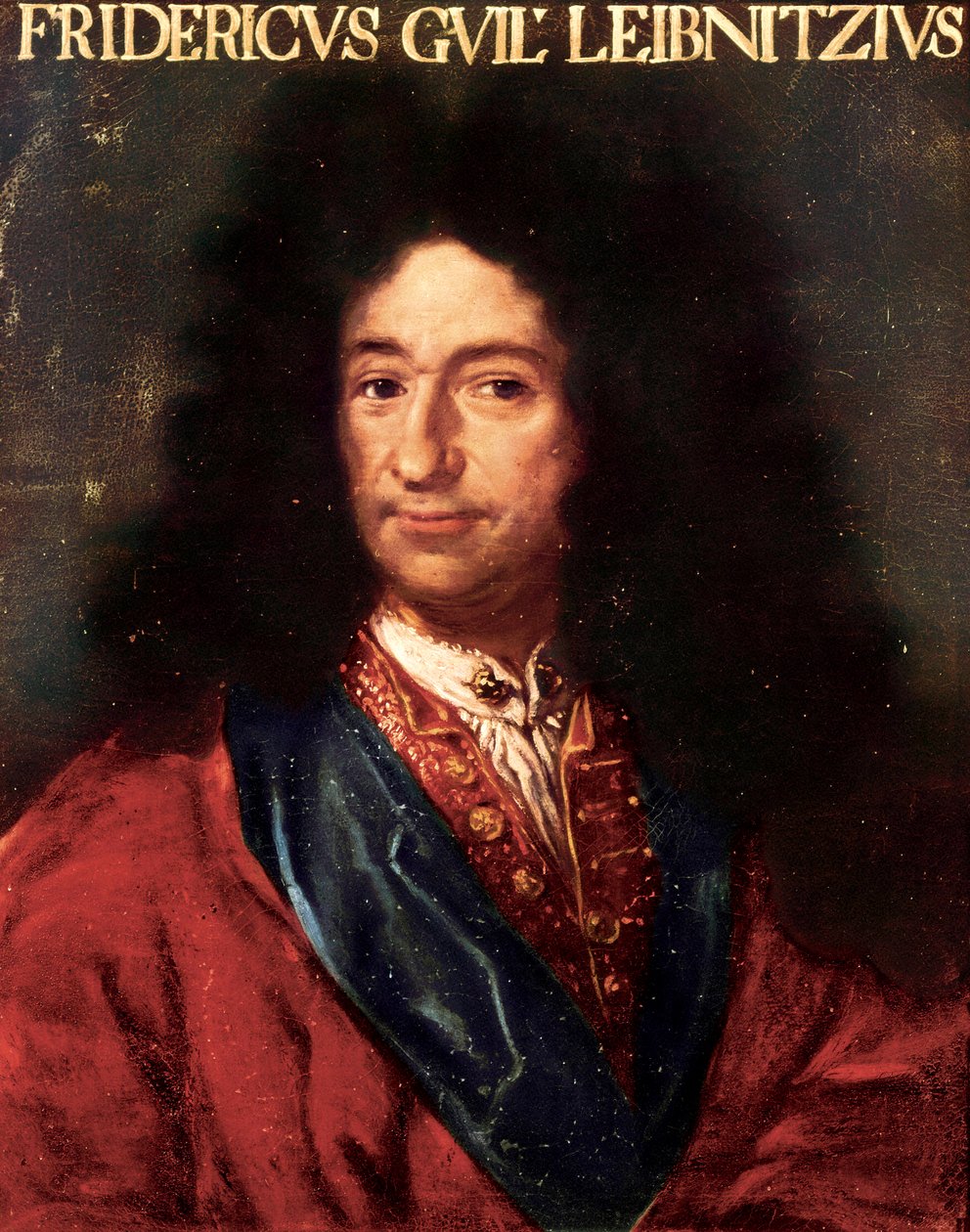 Porträtt av den tyske filosofen Gottfried Wilhelm Leibniz av Unbekannt