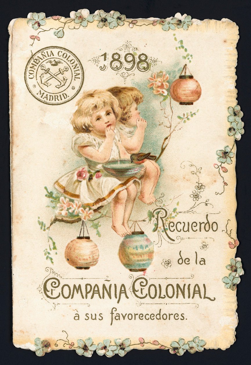 Minnet av Colonial Compania (Koloniala företaget), Madrid av Unbekannter Künstler
