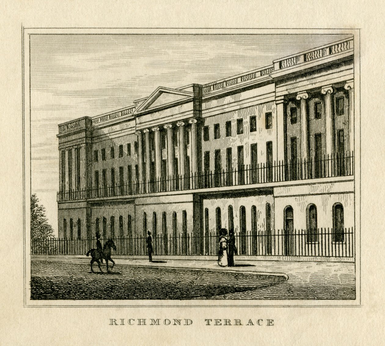 Richmond terrass av Unbekannt
