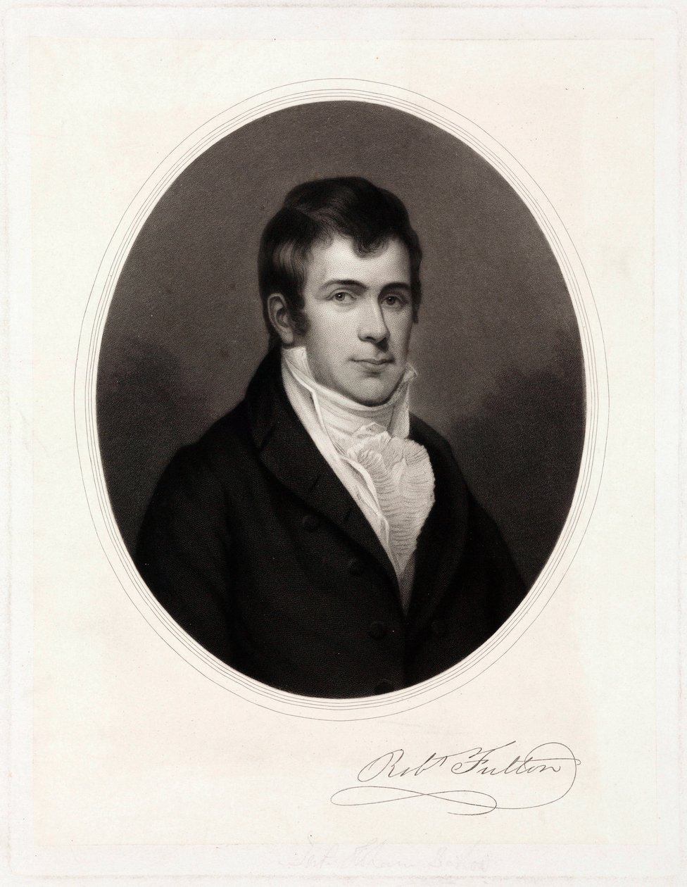Robert Fulton, amerikansk uppfinnare, ca 1800 av Unbekannt