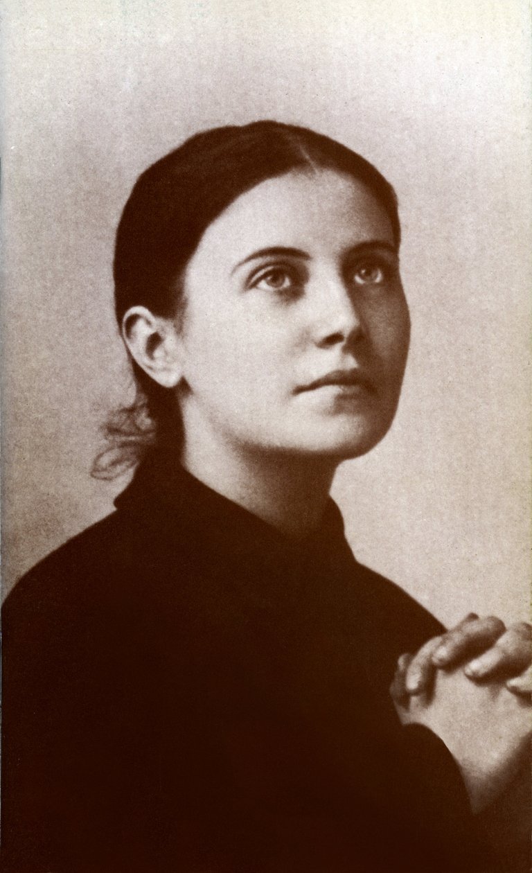 Den heliga Gemma Galgani av Lucca (Italien) (1878-1903). av Unbekannter Künstler