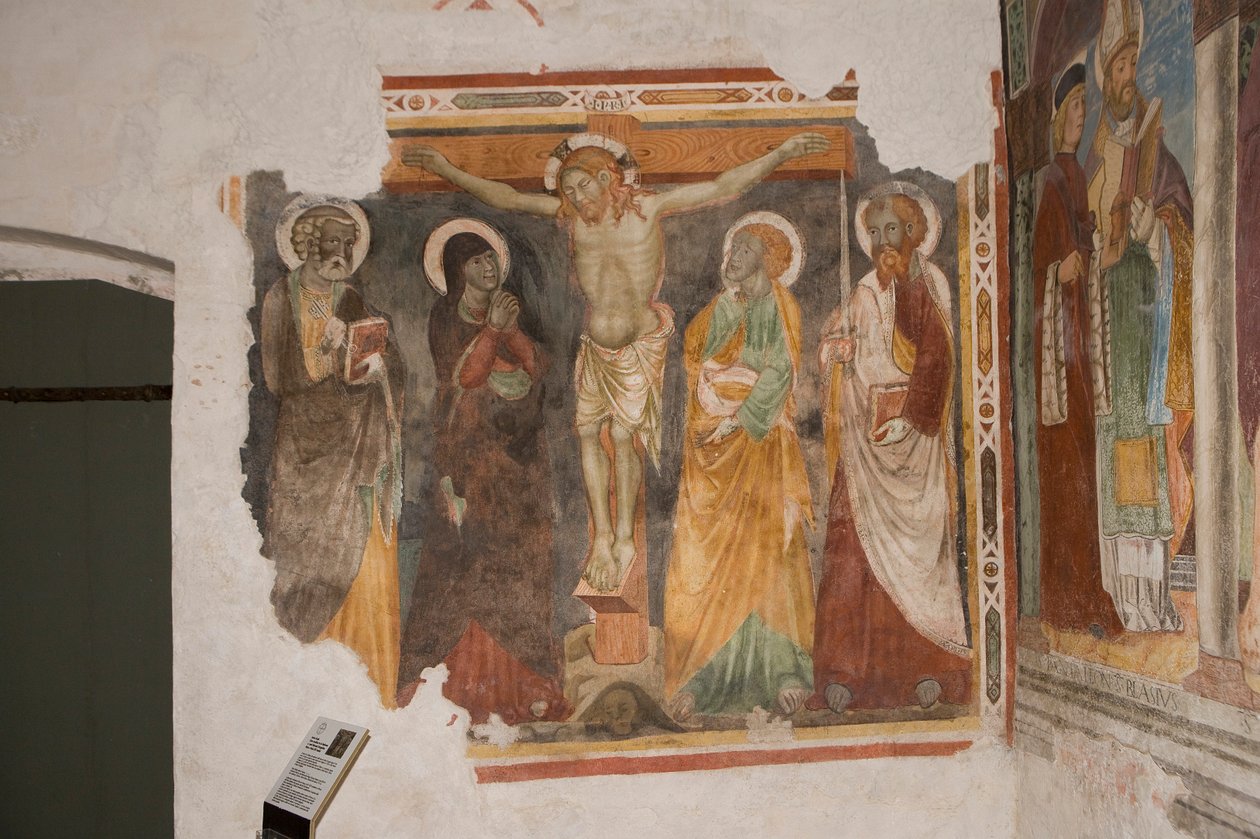 Saint Pietro och Paolo kyrka, Valvasone, Friuli, Italien (fresk) av Benjamin Baud