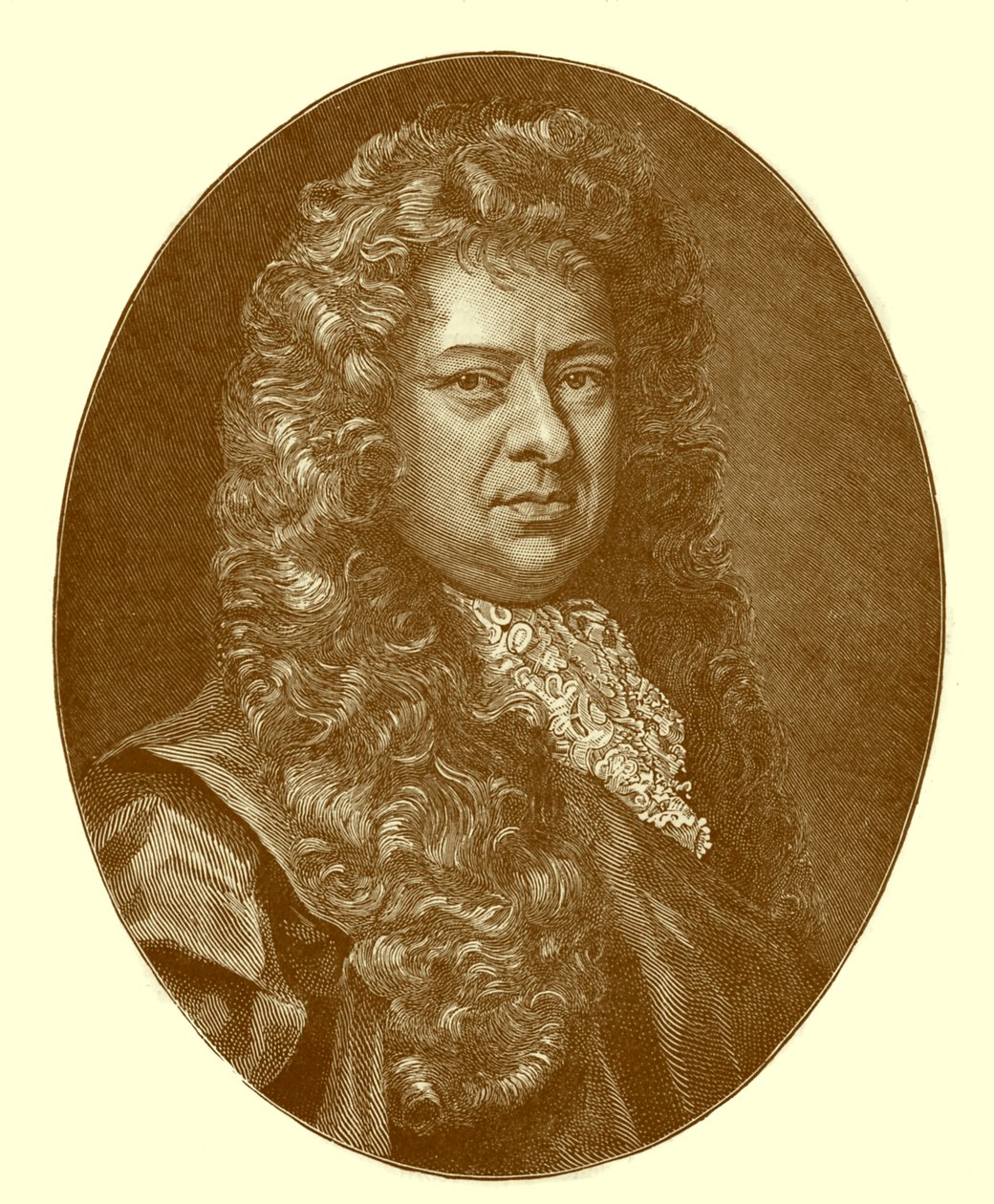Samuel Pepys, porträtt av Unbekannter Künstler