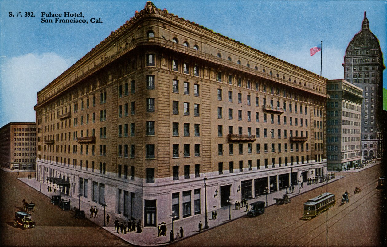 San Francisco: Palace Hotel av Unbekannter Künstler