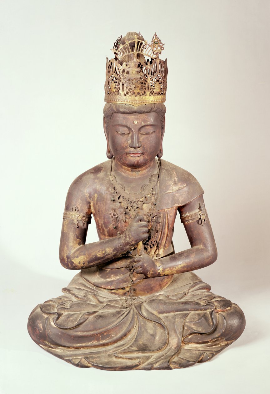 Sittande figur av Dainichi Nyorai av Unbekannt