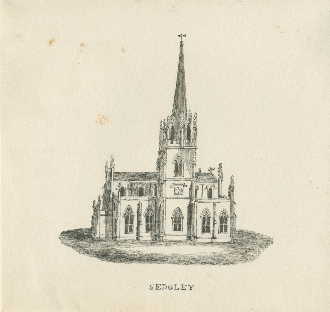 Sedgley kyrka av Unbekannt