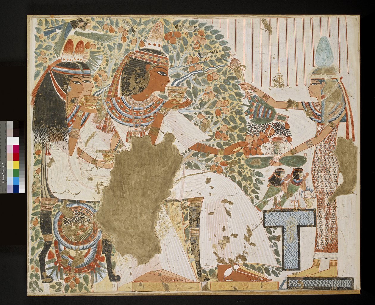 Helgedom uppförd av farao Taharqa i gården till Amuntemplet byggt av honom i Kawa i Nubia, 25:e dynastin, sen period, 690-64 f.Kr. (foto) av Unbekannt