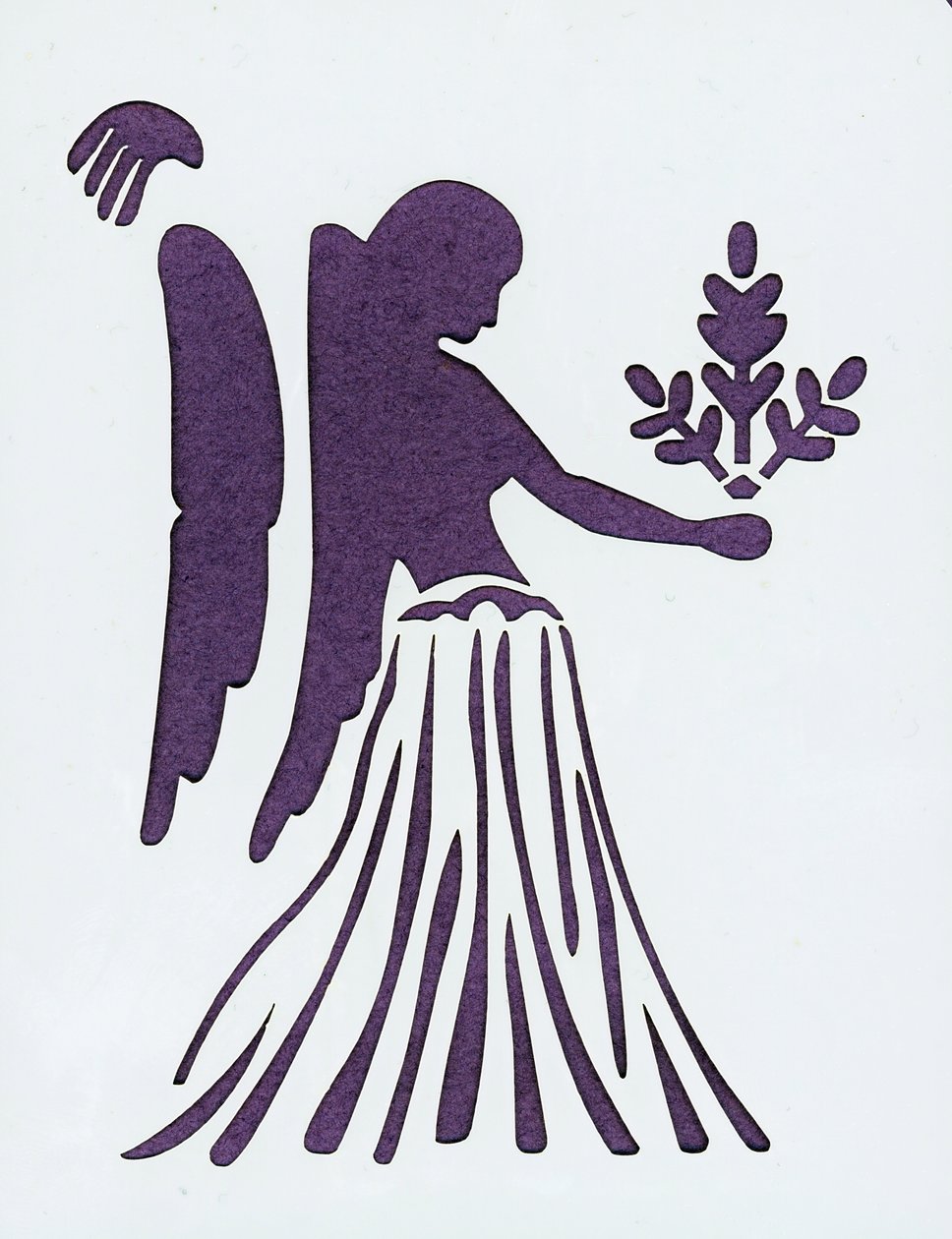 Zodiakens tecken: Jungfrun (stjärntecken: virgo) Privat samling av Unbekannter Künstler