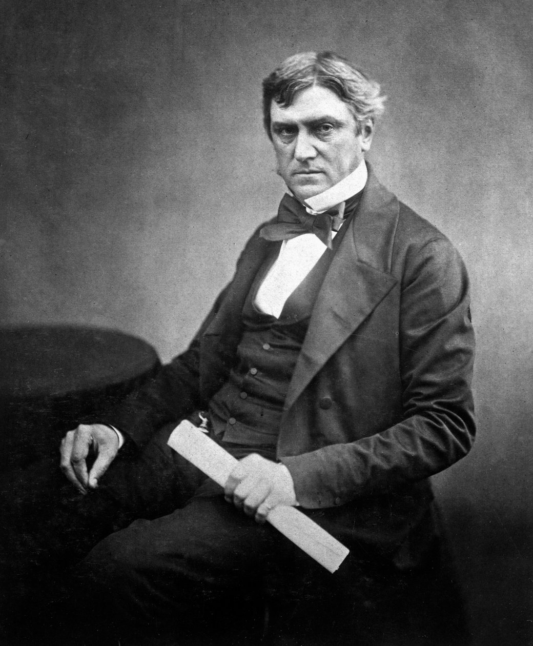 Sir Charles Fox, engelsk civilingenjör, ca 1850-talet av Unbekannt