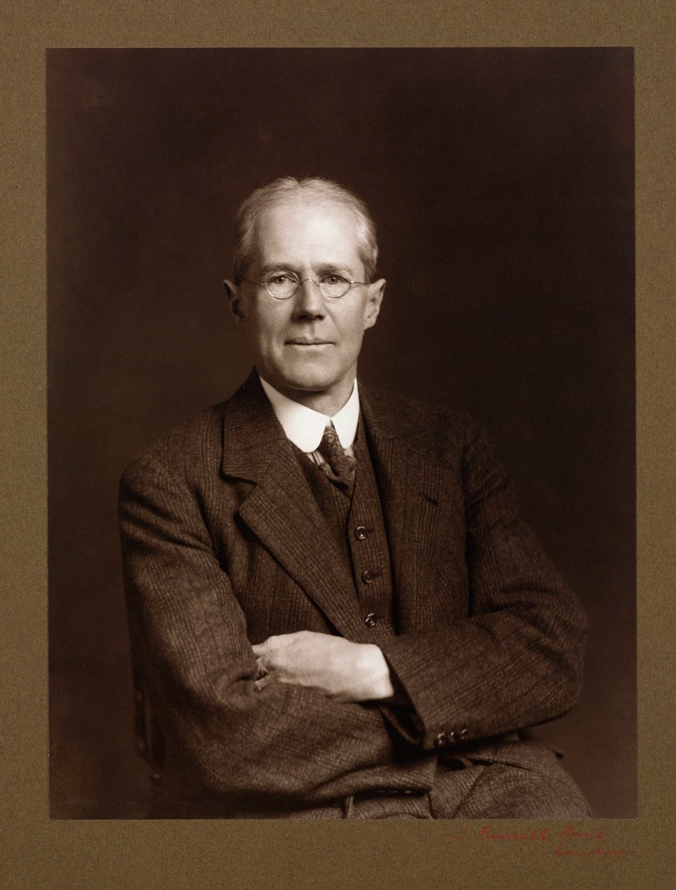Sir Henry Cort Harold Carpenter, professor i metallurgi, sent 1920-tal av Unbekannt