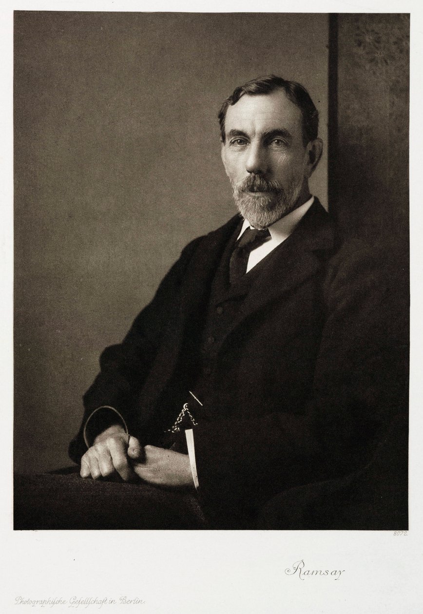 Sir William Ramsay, skotsk kemist, ca 1910 av Unbekannt