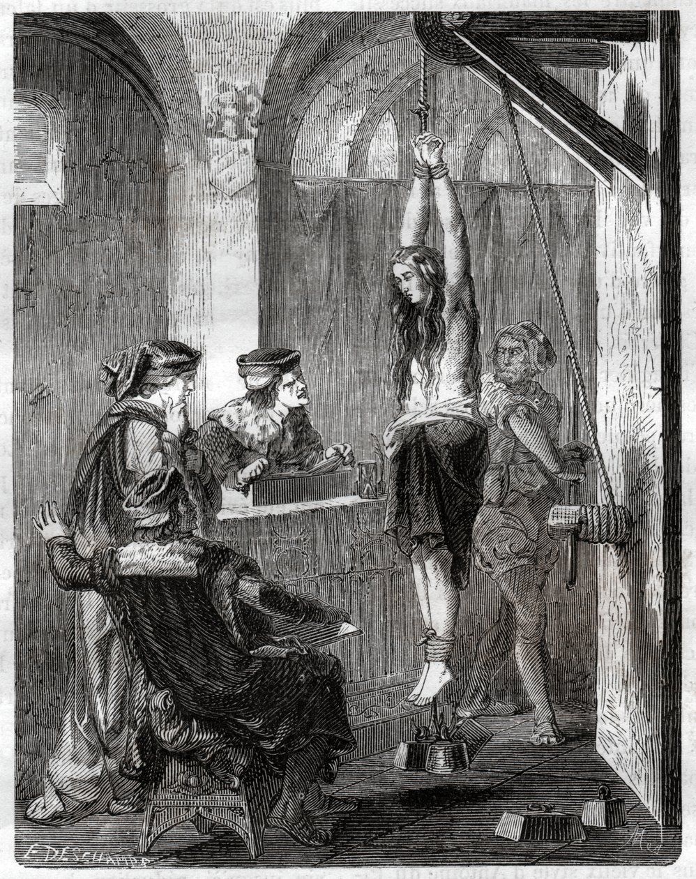 Sorciere au Moyen. Häxa på medeltiden. av Nicolas Liez