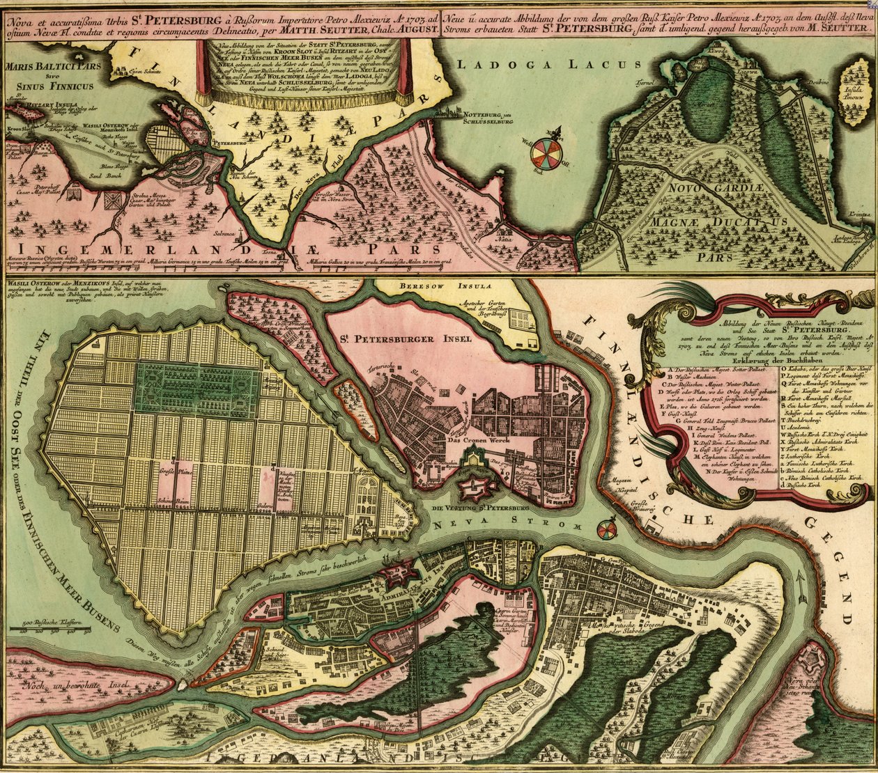 St Petersburg, Ryssland av Unbekannter Künstler