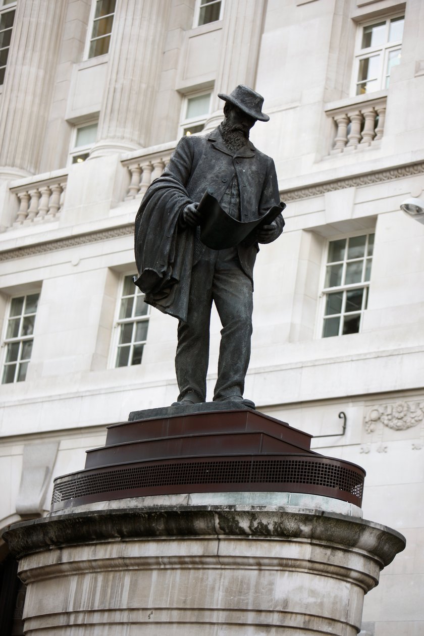 Staty av James Henry Greathead, London (foto) av Unbekannt