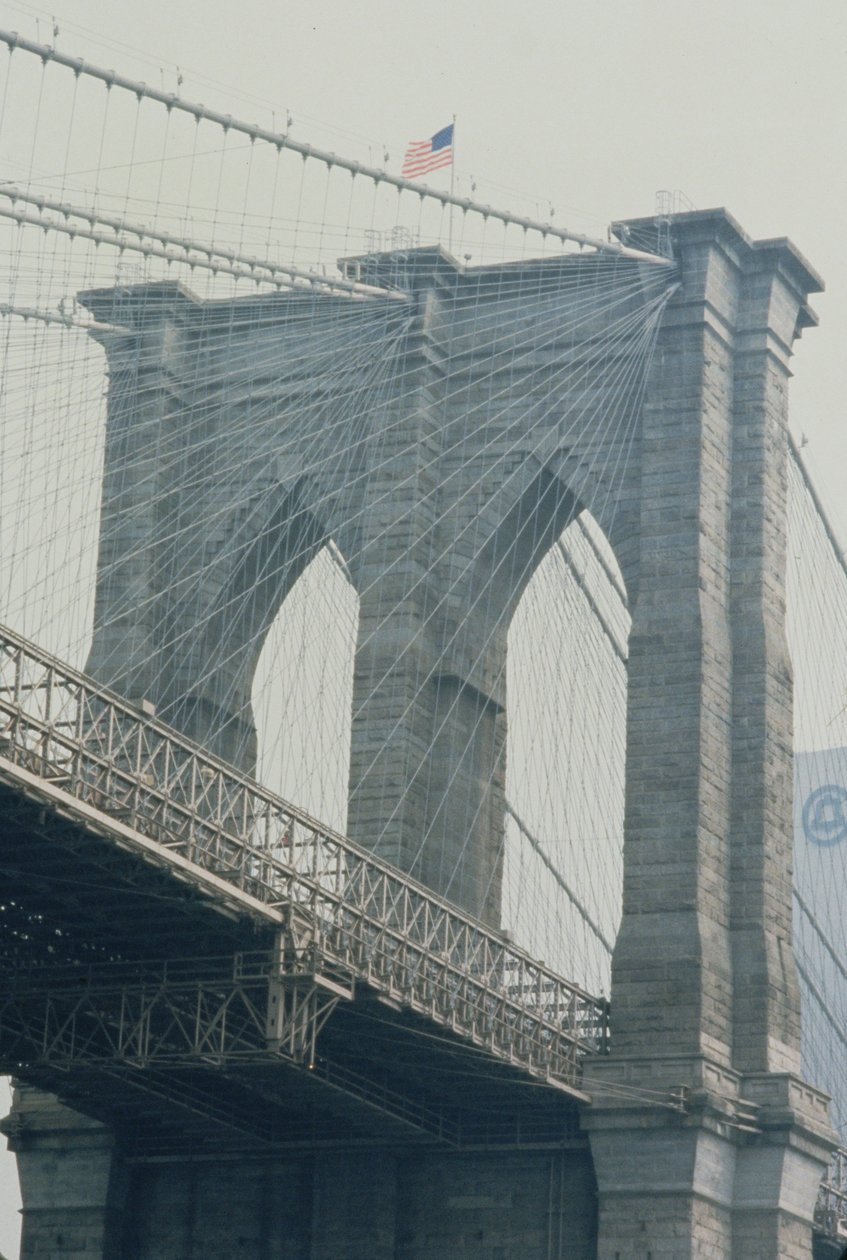 Brooklyn Bridge (foto) (se även 114752) av Unbekannt