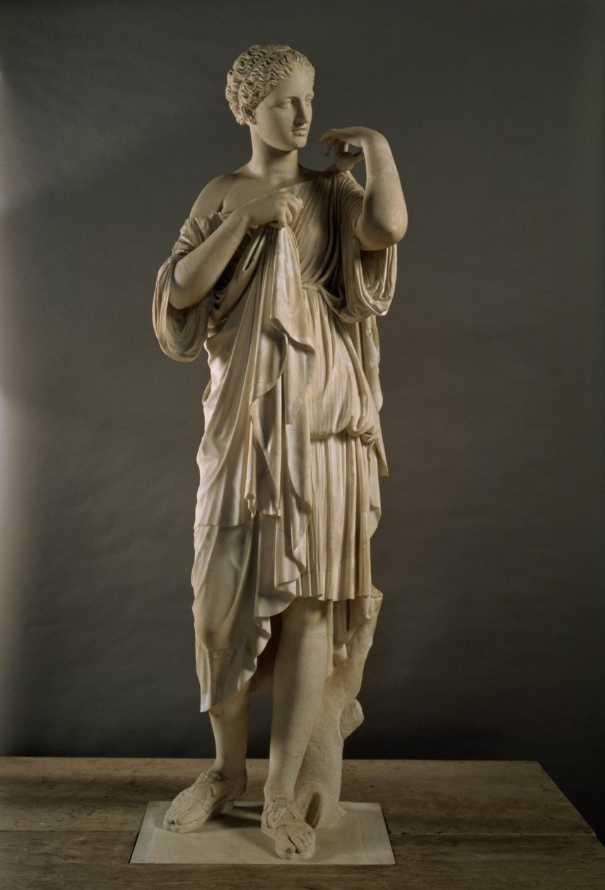 Portens Diana, romersk (marmor) (se även 157901) av Unbekannt