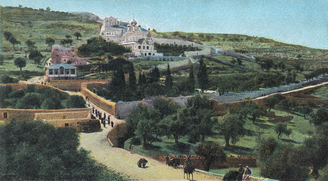 Getsemane trädgård, Jerusalem - Bibeln av Unbekannter Künstler