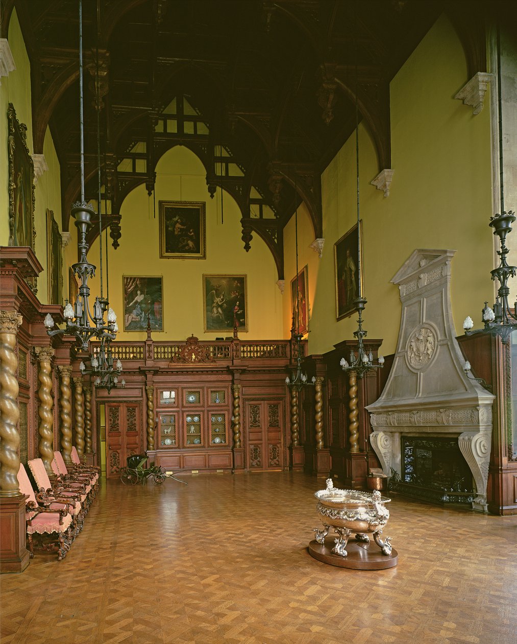 The Great Hall, Burghley House, Stamford, Lincolnshire (foto) av Unbekannt