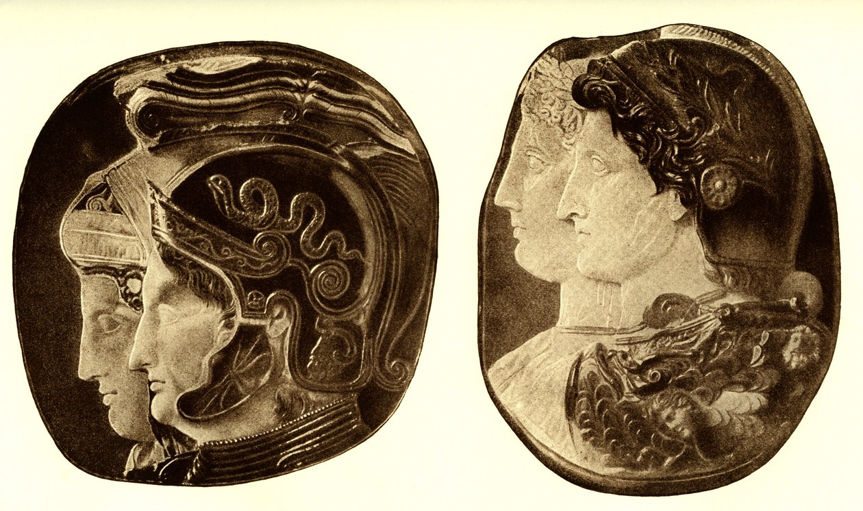 De "ptolemeiska" kaméerna av Unbekannter Künstler