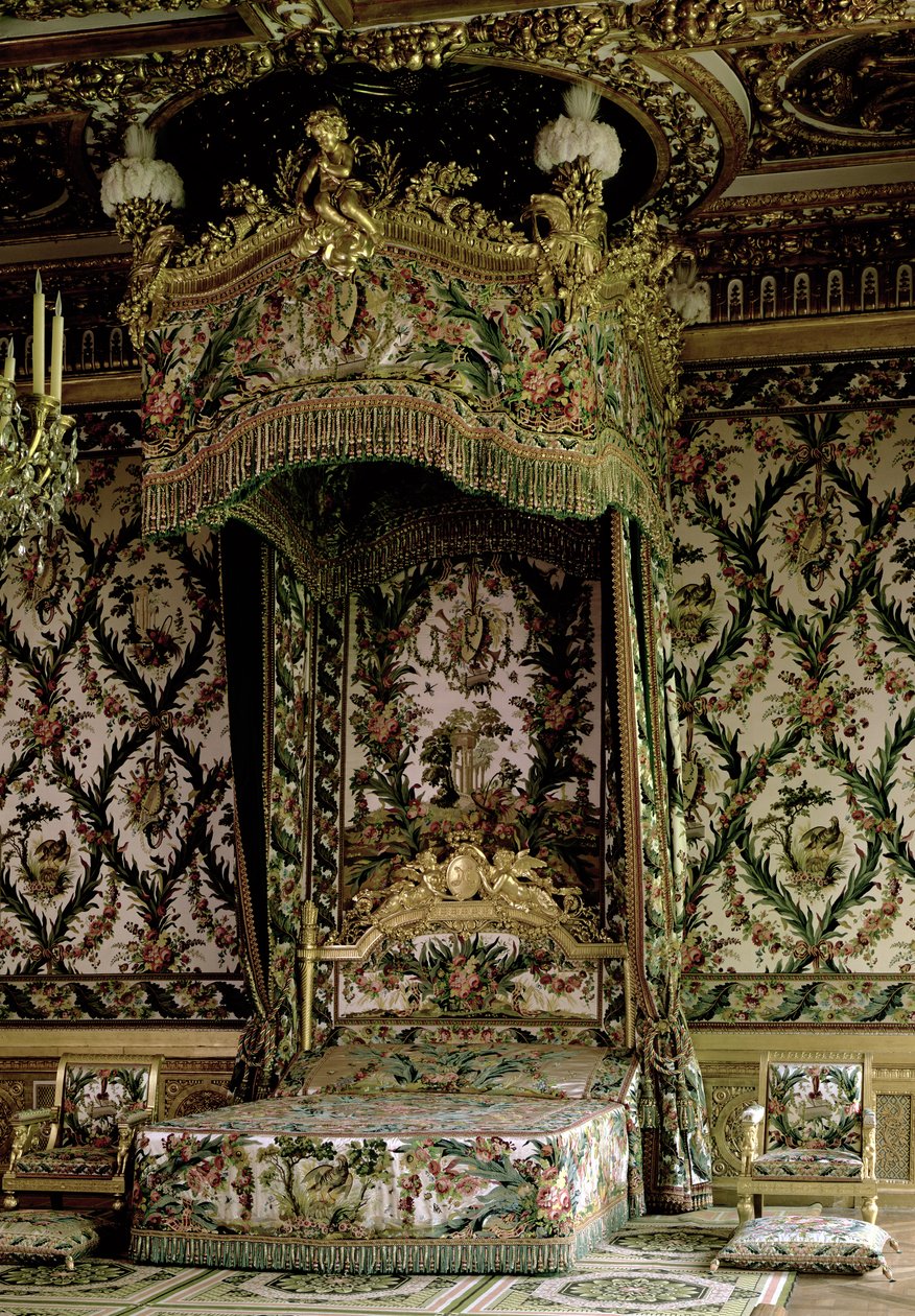 The Royal Bed, förmodligen 1700-talet (foto) av Unbekannt