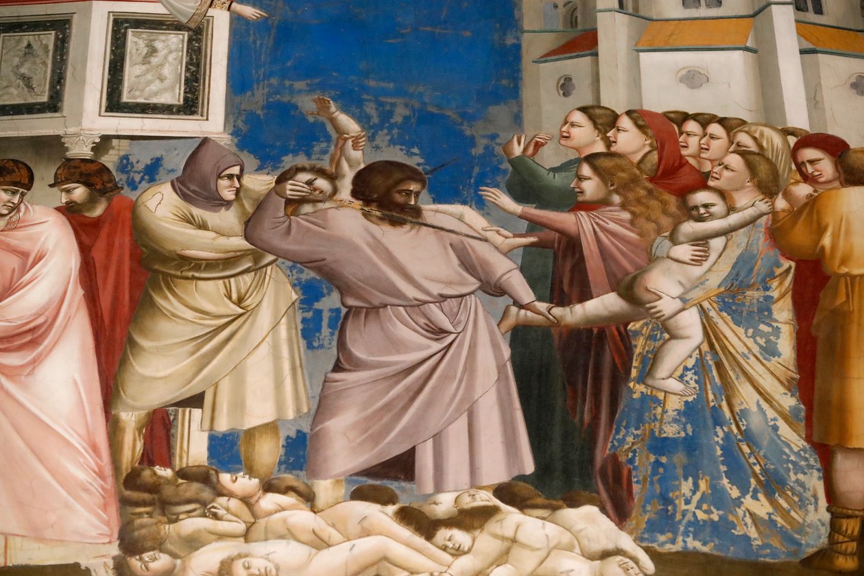 Scrovegni-kapellet. Fresko av Giotto av Unbekannter Künstler