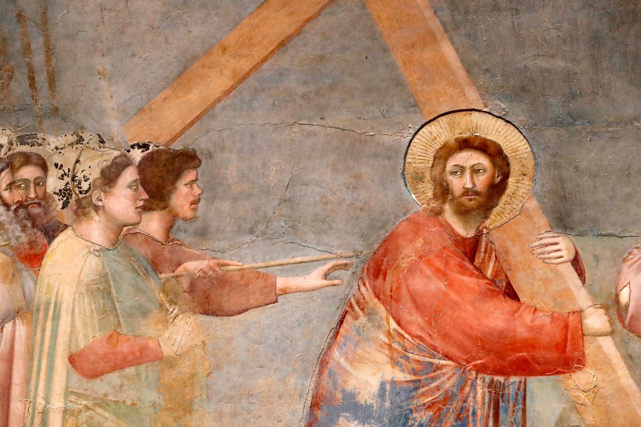 Scrovegni-kapellet. Fresko av Giotto av Unbekannter Künstler