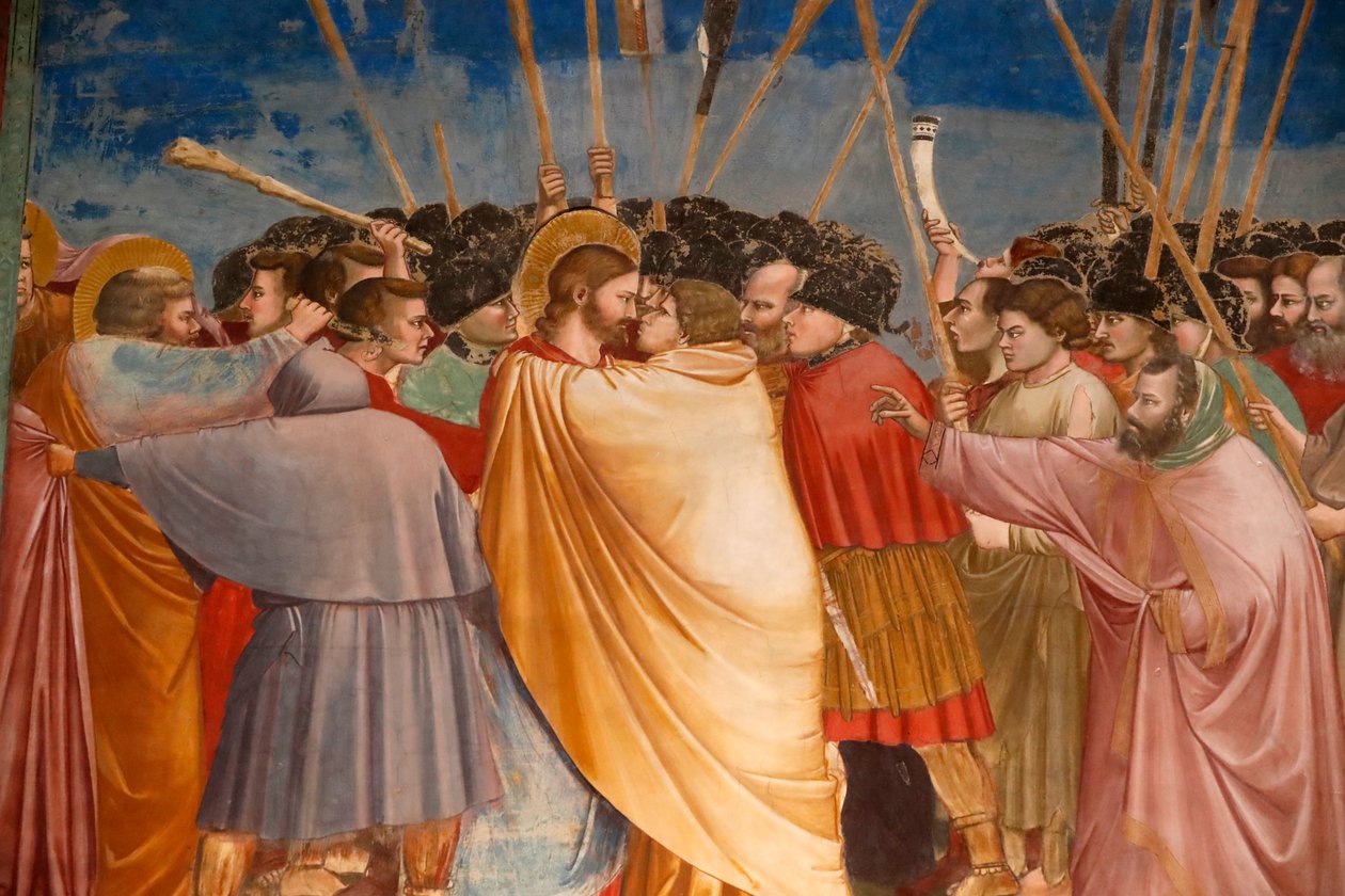 Scrovegni-kapellet. Fresko av Giotto av Unbekannter Künstler