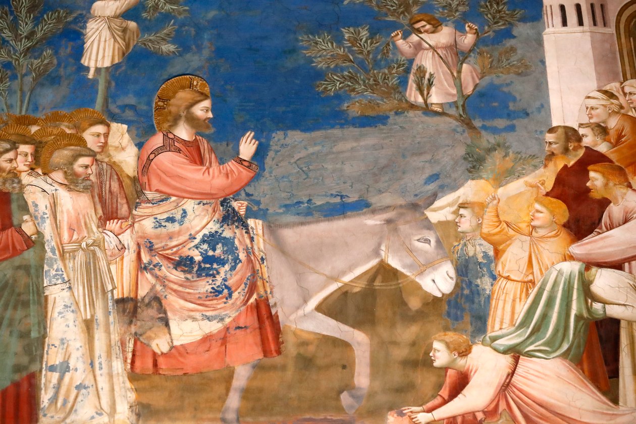Scrovegni-kapellet. Fresko av Giotto av Unbekannter Künstler