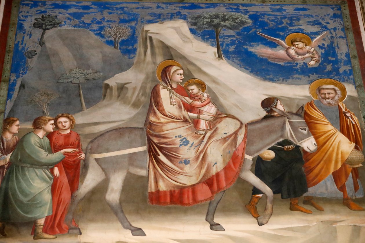 Scrovegni-kapellet. Fresko av Giotto av Unbekannter Künstler