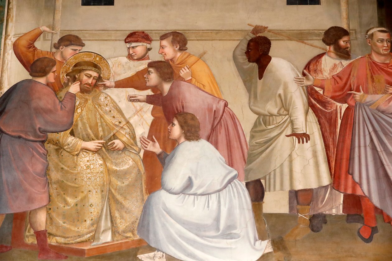 Scrovegni-kapellet. Fresko av Giotto av Unbekannter Künstler