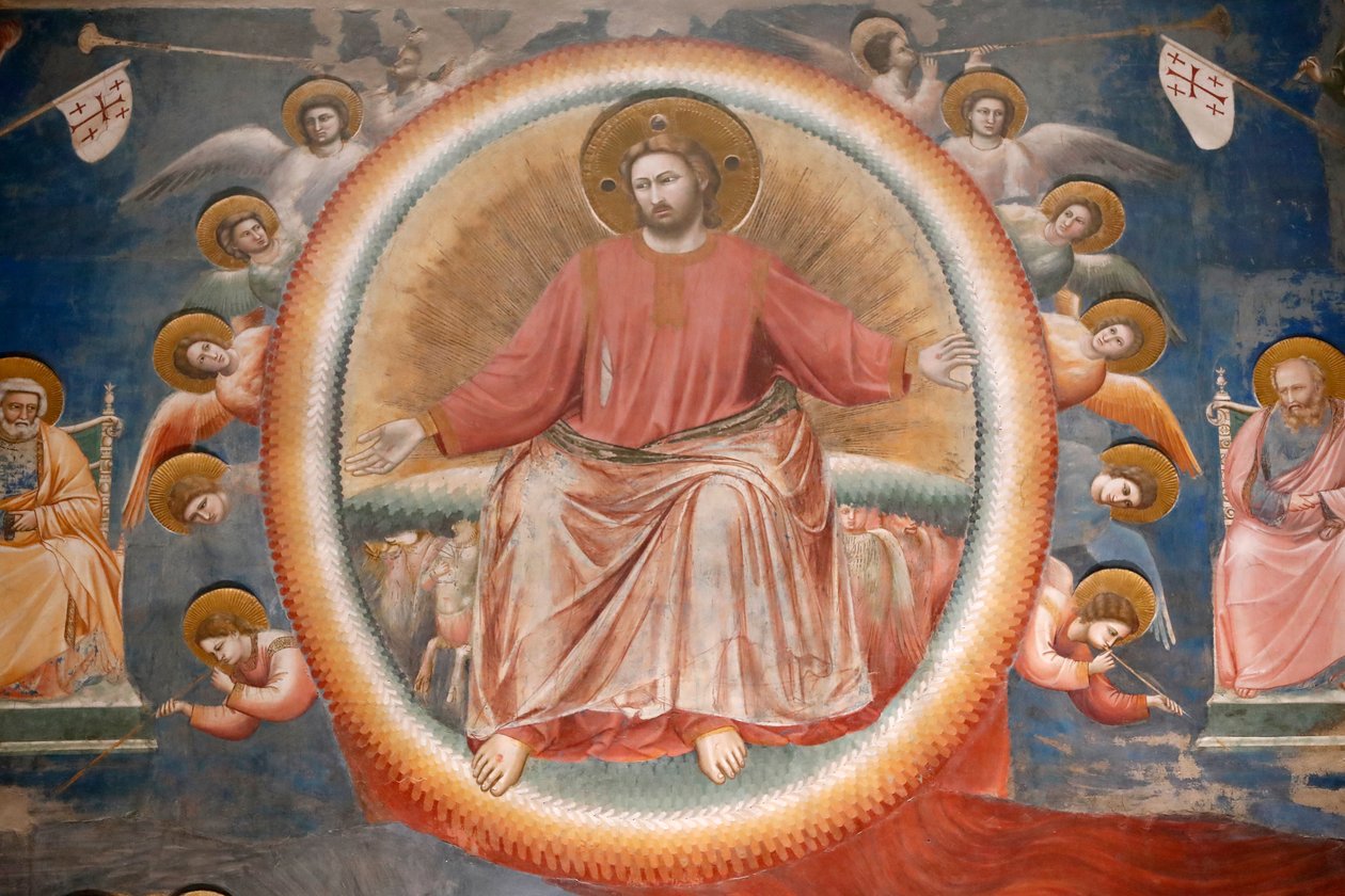 Scrovegni-kapellet. Fresko av Giotto av Unbekannter Künstler