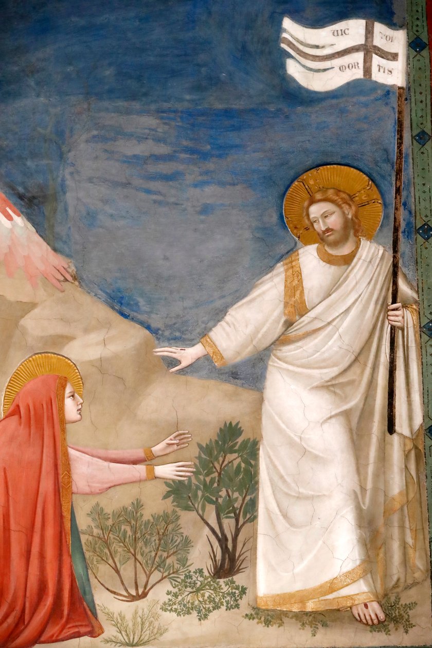 Scrovegni-kapellet. Freskomålning av Giotto av Unbekannter Künstler
