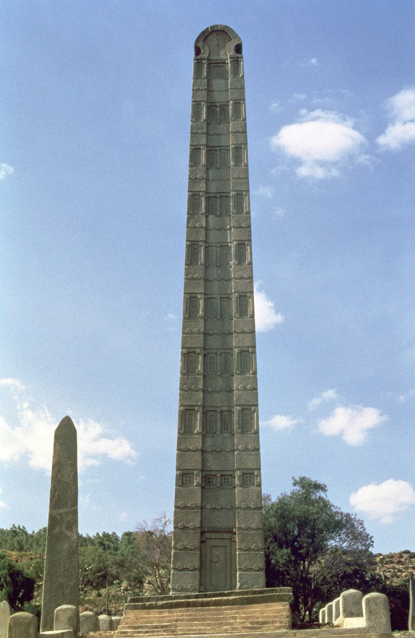 Kung Ezanas stela (foto) av Unbekannt