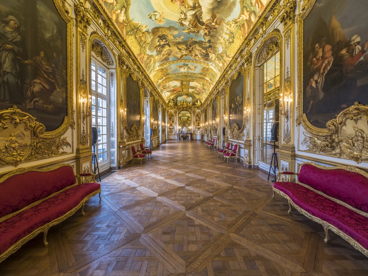 Galleri doree och valvet målade av Francois Perrier (1594-1649) av Unbekannt