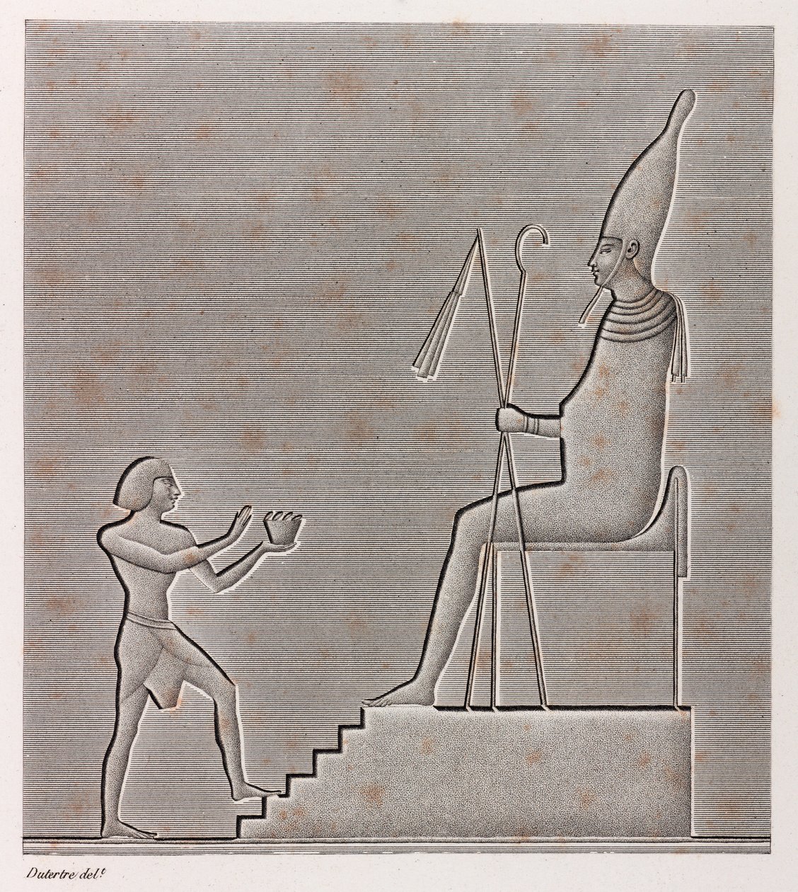 Thebe, Karnak, närbild av Unbekannt